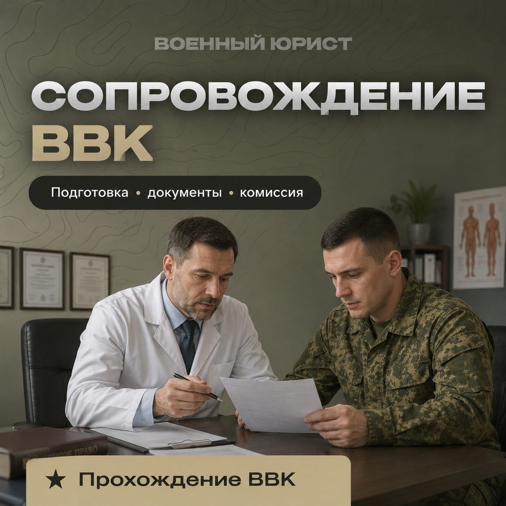 Сопровождение при прохождении ВВК