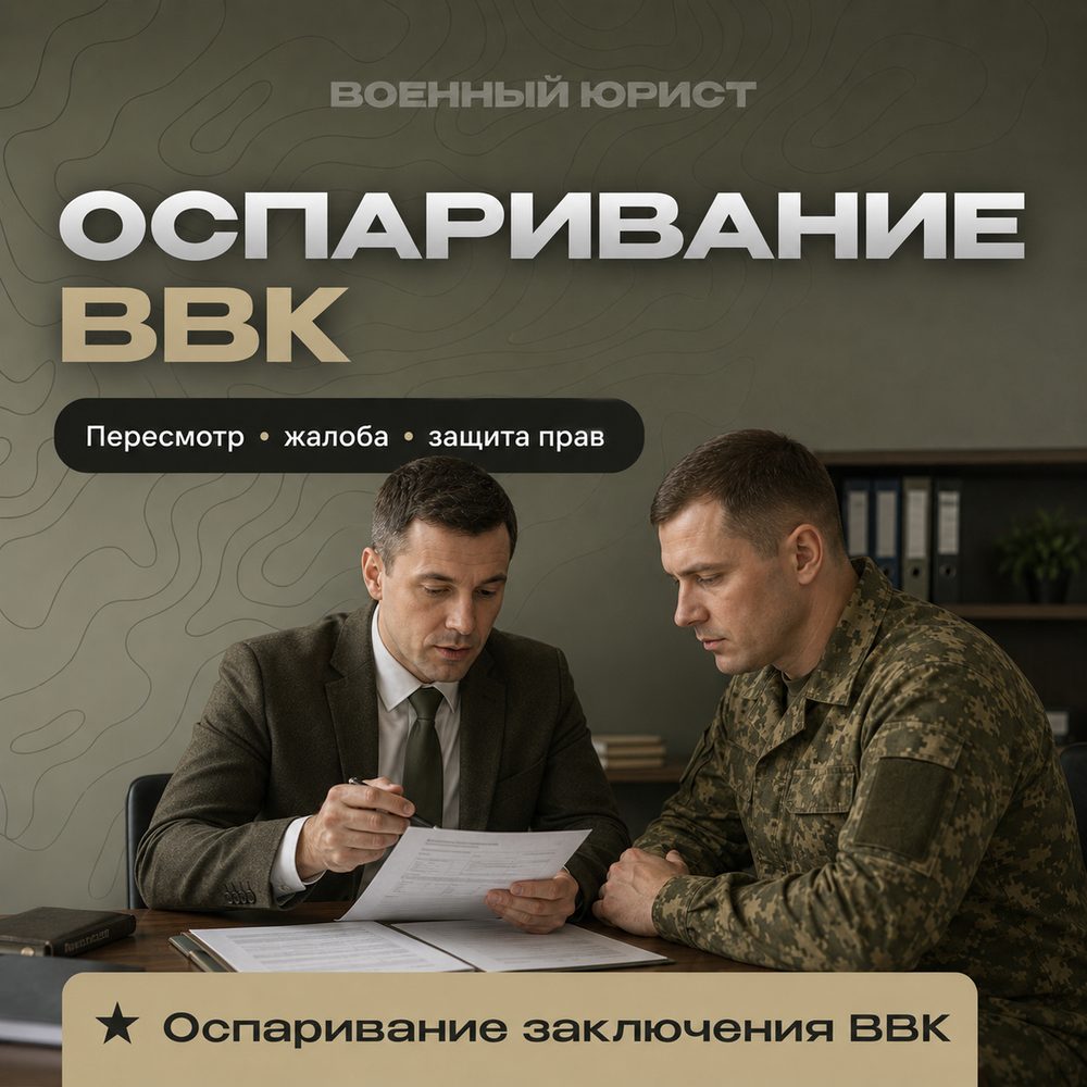 Оспаривание заключения ВВК