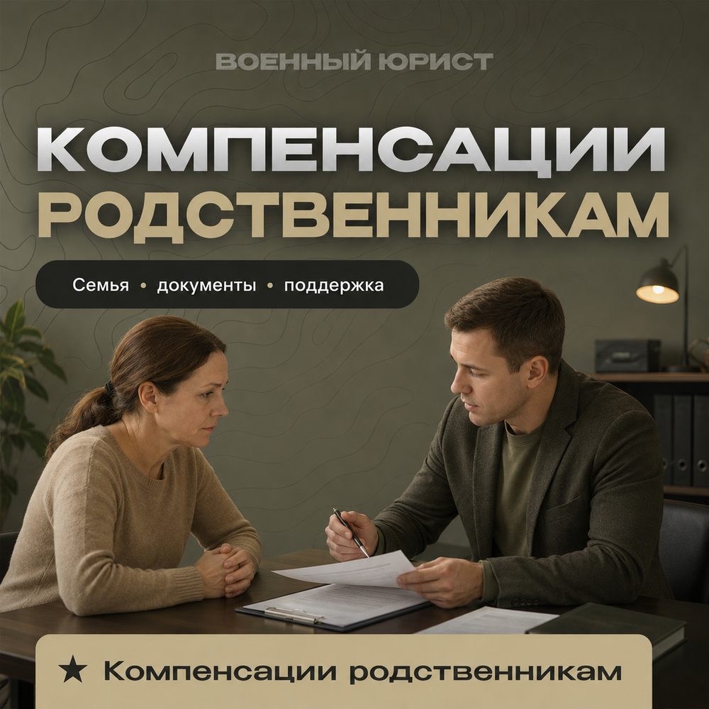 Выплаты и компенсации членам семьи военнослужащего