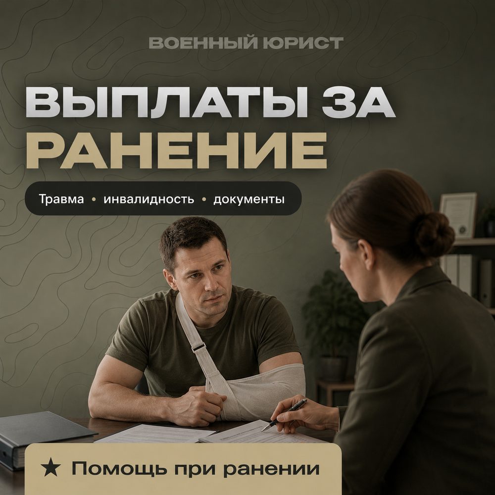 Выплаты при ранении, травме или инвалидности